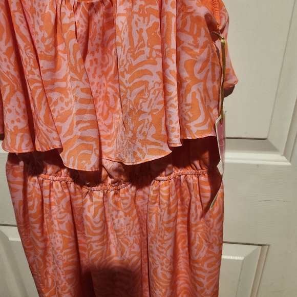 NEW Lilly Pulitzer Target Dress Jungle Giraffe Tropical Vacation 1X - Picture 6 of 7